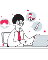 AI EHR Management System Icon